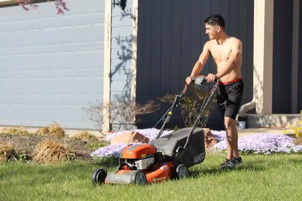 shirtless-man-working