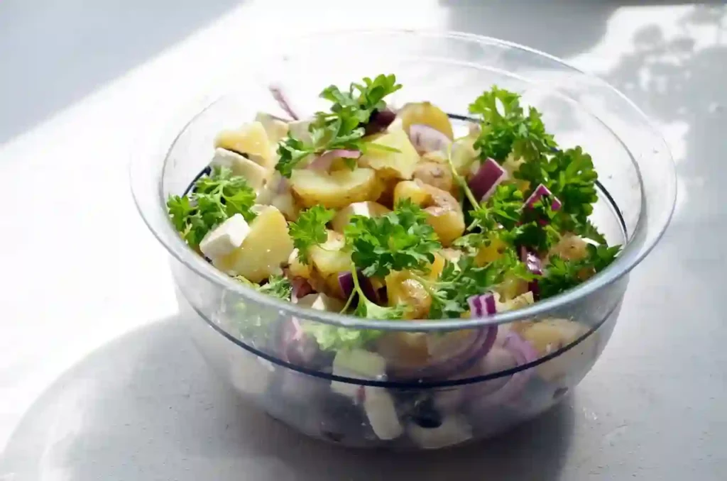 juicy potato salad