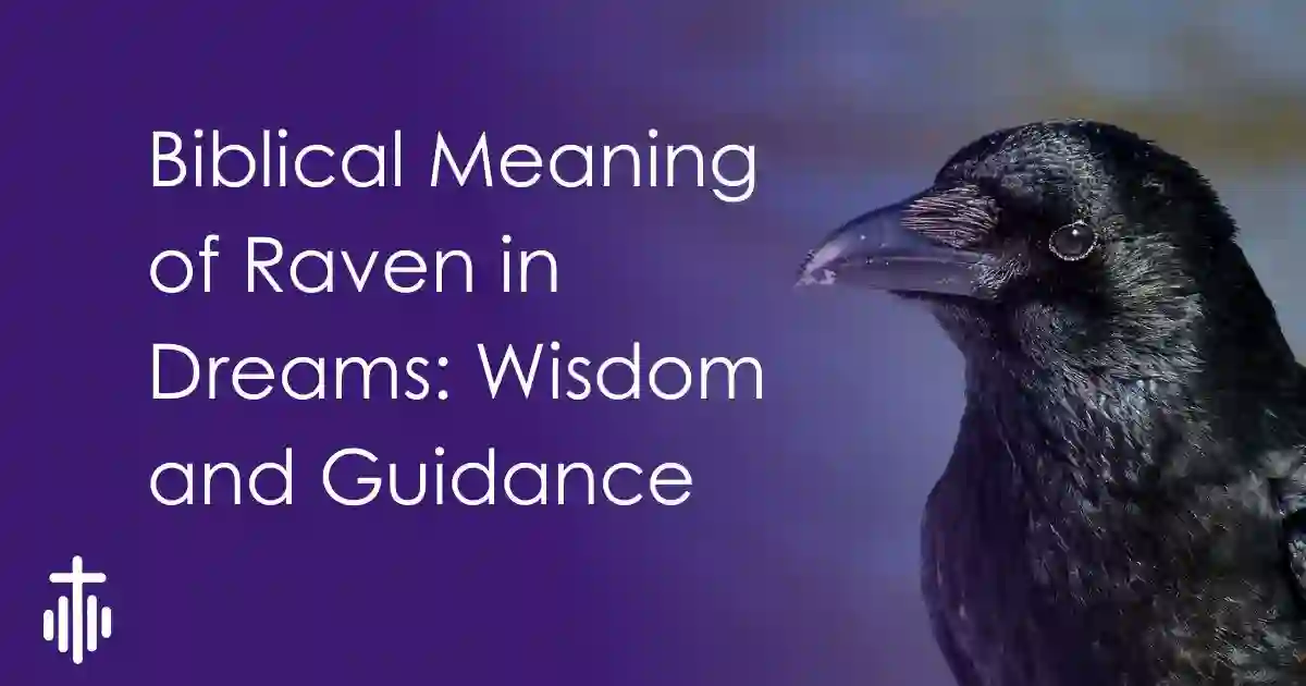 Biblical Meaning of Raven in Dreams: Wisdom and Guidance